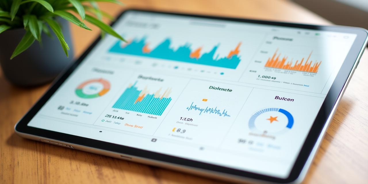 Modernes Interface einer Gesundheits-App mit Datenvisualisierung